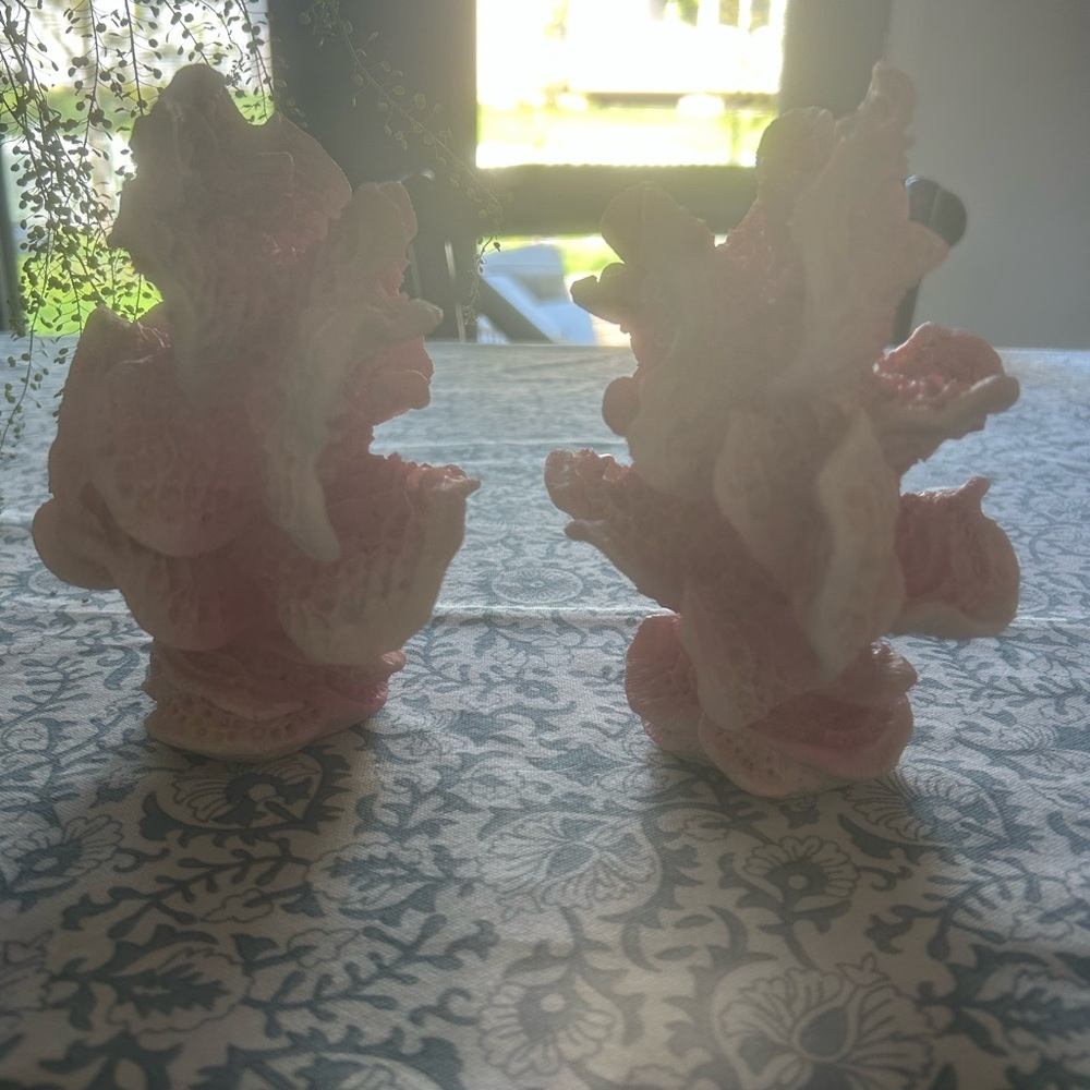Blush Coral Decor - Set of 2 - Picture 2 of 3